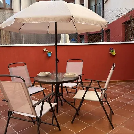 Piso Con Terraza Apartmán *